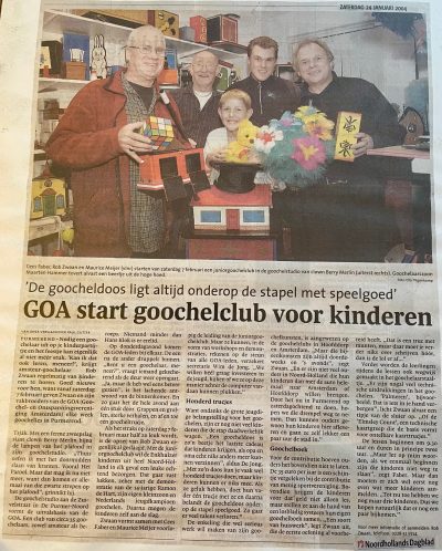 GOA JR krant